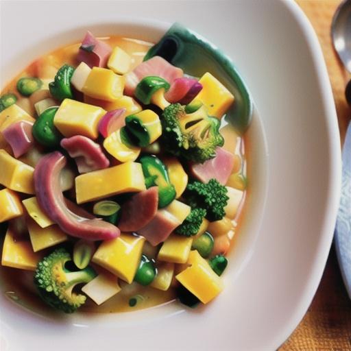 Ham, Potato and Broccoli Casserole