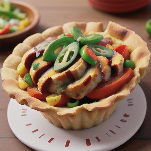 Spicy Mexican pork pie