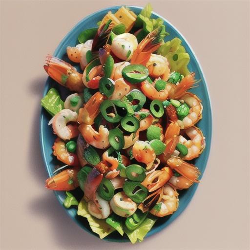 Prawn caesar salad with crouton crumbs recipe