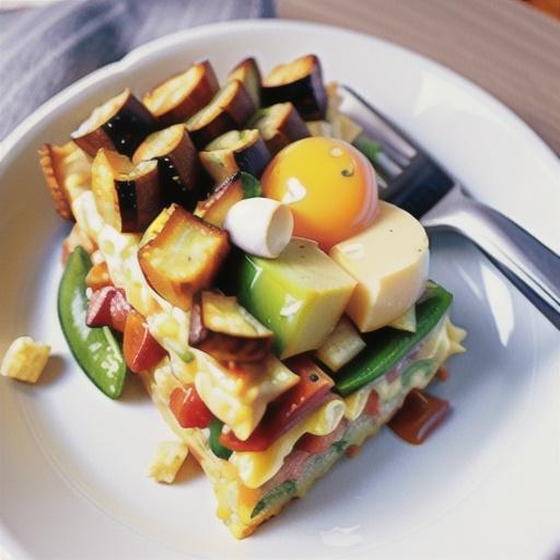 Vegetable Mexican Breakfast Casserole