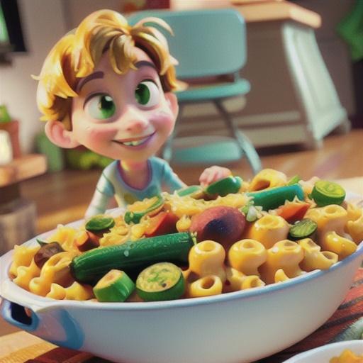 Roasted Spring Vegetable Macaroni and Cheese