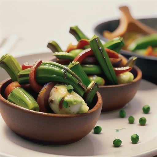Crispy Grilled Okra