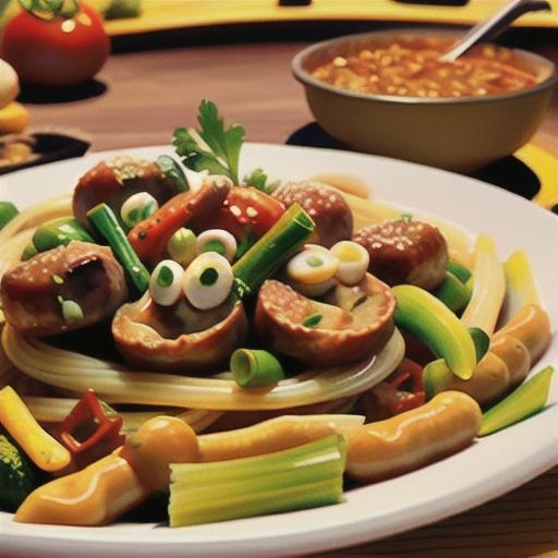 Lots o' Veggies Sausage Spaghetti Sauce