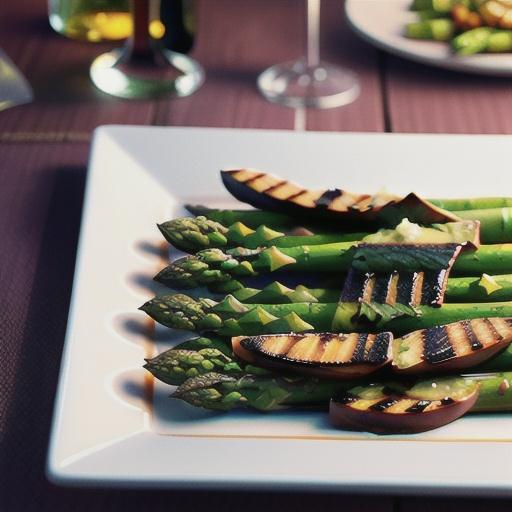 Drunken Grilled Asparagus