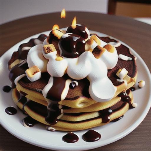 S'mores Pancakes