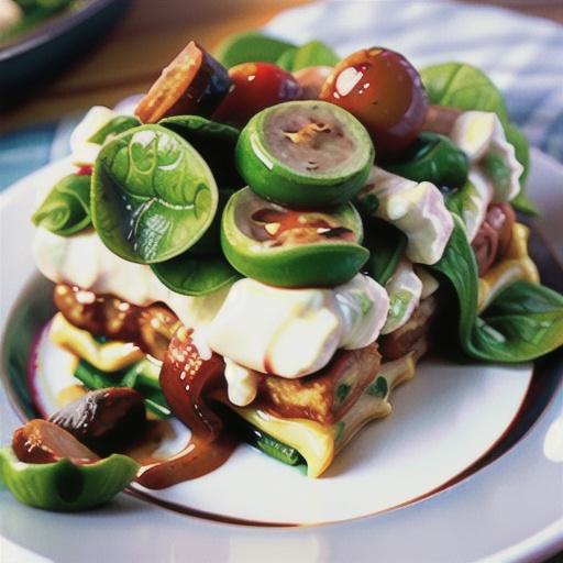 Skillet Spinach Lasagna