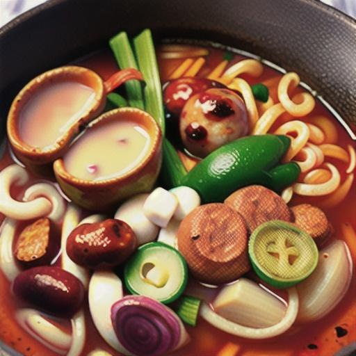 Spicy Red Bean Soup
