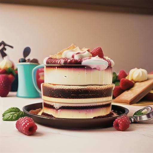 Raspberry Tiramisu
