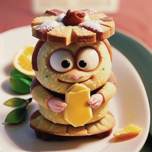 Citrus Cornmeal Shortbread