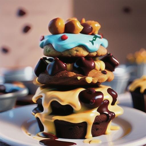 Dark Chocolate-Cranberry Rock Cakes