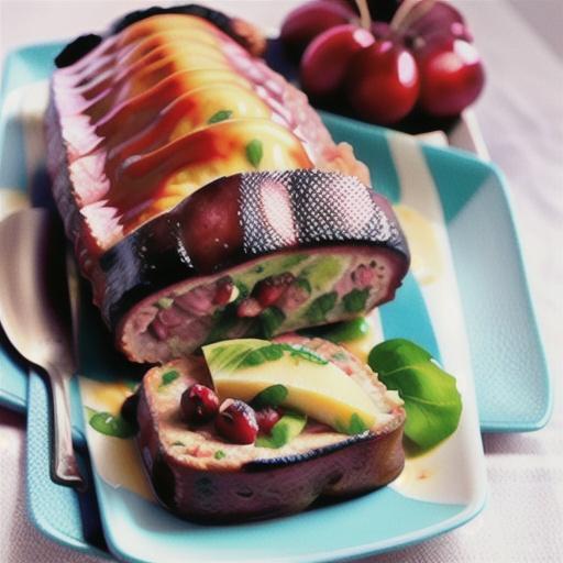 Cranberry turkey meatloaf