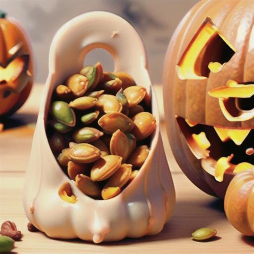 Caramelized Spicy Pumpkin Seeds