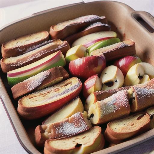 Overnight Apple Cinnamon French Toast