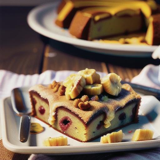 Flourless Banana Honey Cake