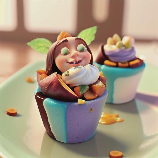 Sweet Potato Pudding Cups