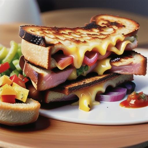 Grilled Ham and Cheese With a Twist