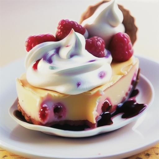 White Silk Raspberry Tart