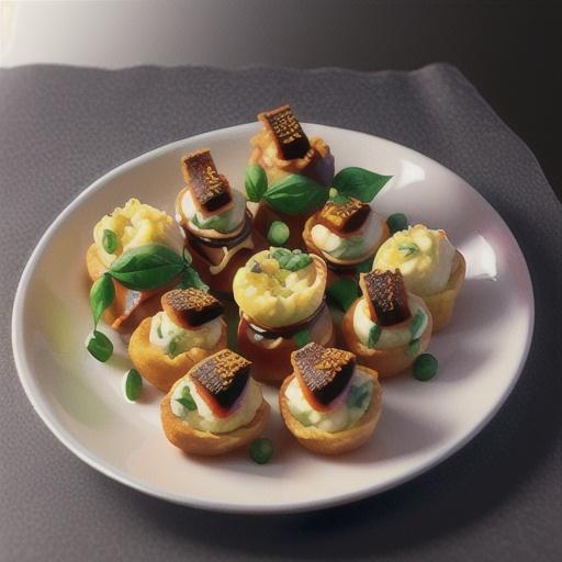 Fried Mozzarella Puffs