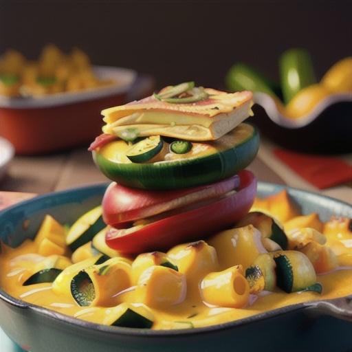 Zucchini and Corn Gratin