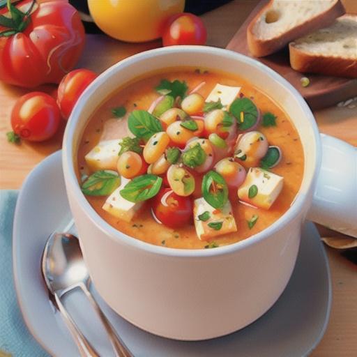 Tomato Feta Soup