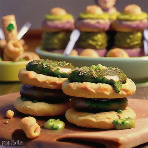 Pesto Sausage Biscuit Bites
