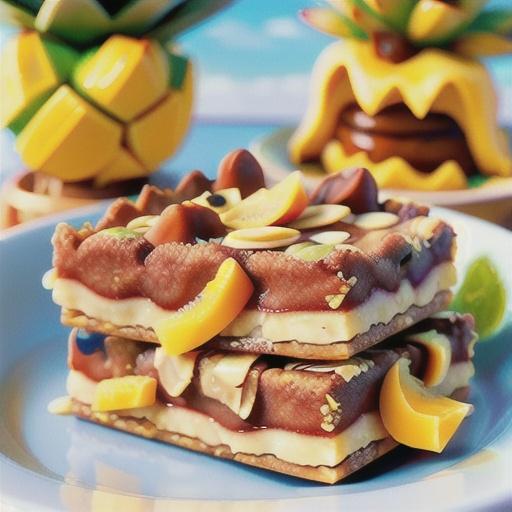 Mango oat bars recipe