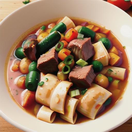 Italian Beef and Ravioli Stew