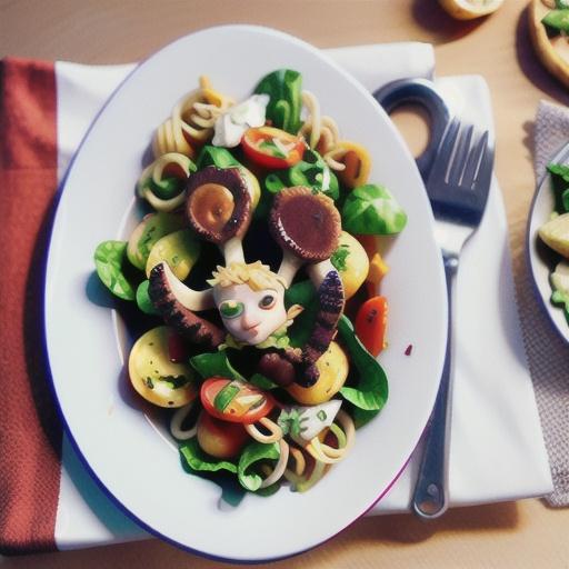 Greek lamb chops with risoni salad