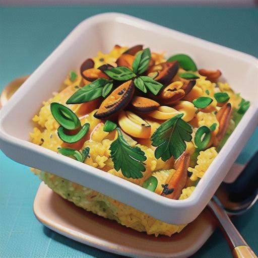 Cauliflower Rice (Biryani-Style)