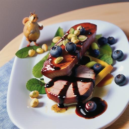 Pork Tenderloin with Blueberry-Balsamic Glaze