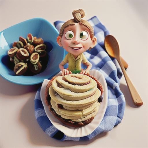 Scones with cardamom date spread