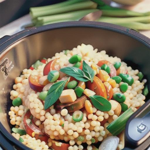 Instant Pot® Herbed Israeli Couscous