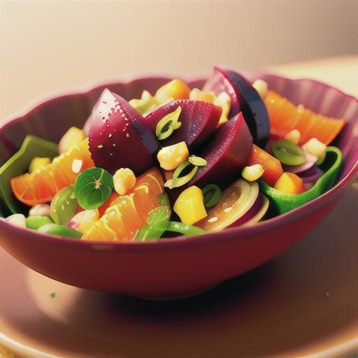 Beet, Fennel and Mandarin Orange Salad