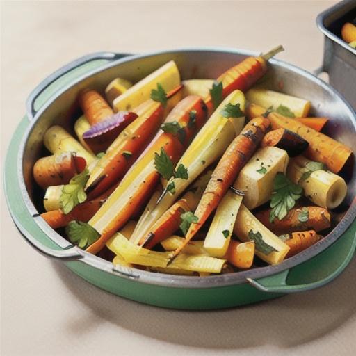 Cider-Roasted Carrots and Parsnips