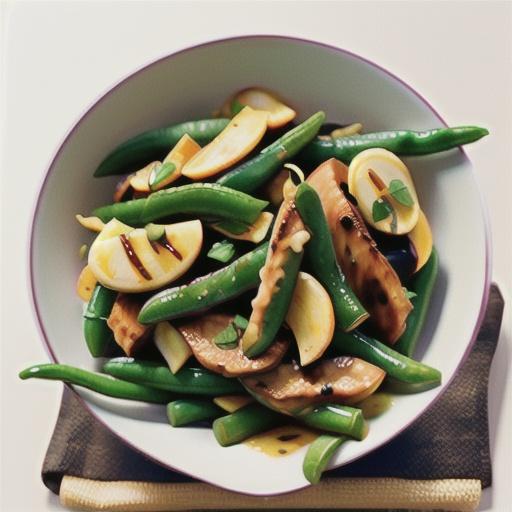 Quick Sesame Green Beans