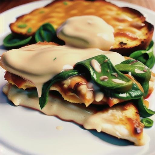 Spinach Chicken Parmesan