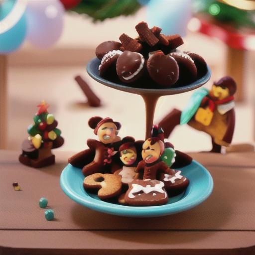 Gingerbread Men Cookies with Nutella® hazelnut spread