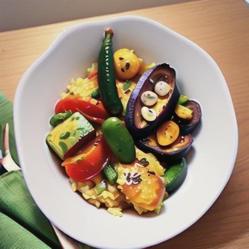 Roast vegetable risotto