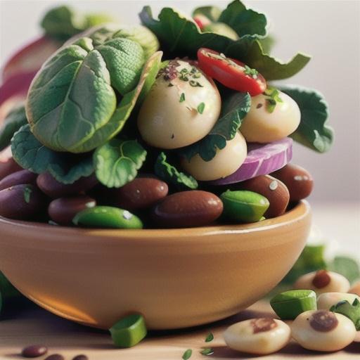 Kale and Adzuki Beans