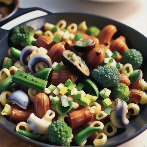Cavatelli, Broccoli and Mushrooms