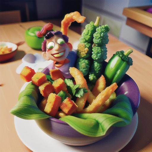 Vegan Tempura Veggies