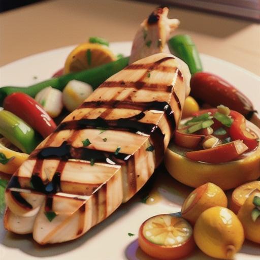 Easy Grilled Lemon Chicken