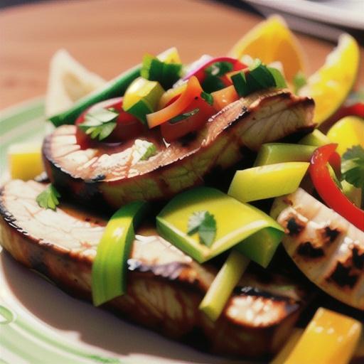 Skinny Cilantro Orange Marinated Flank Steak