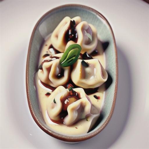 Condensed milk dumplings