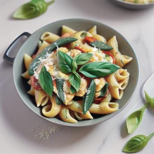 Quick cauliflower pasta with parmesan, chilli and garlic