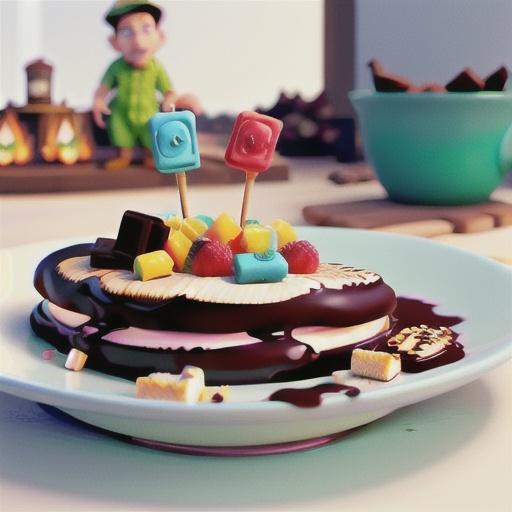 Raspberry-Mint-Chocolate S'mores