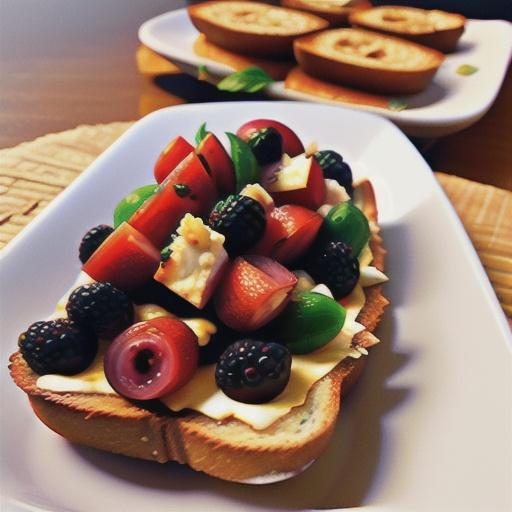 Blackberry Baked Feta