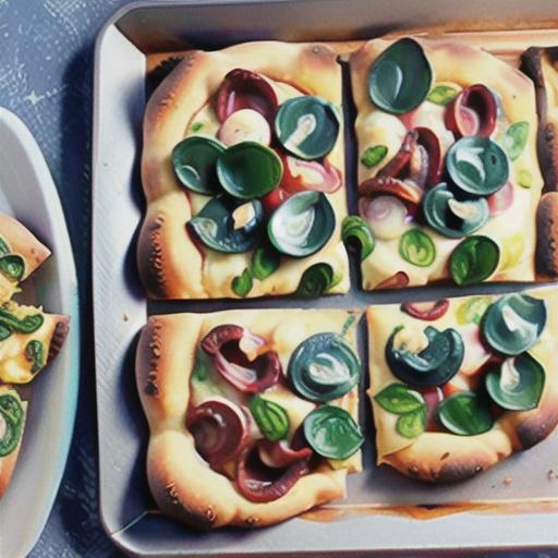 Spinach & Artichoke Sheet Pan Pizza