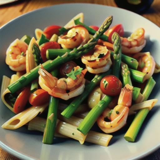 Easy Garlic-Shrimp Pasta