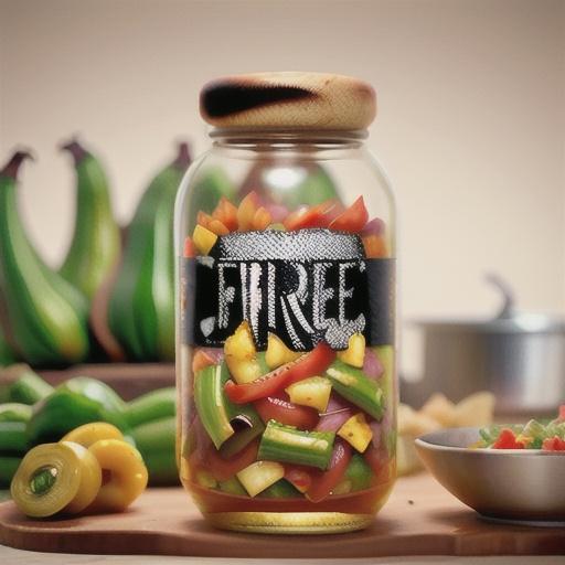 Fire-Roasted Poblano Salsa